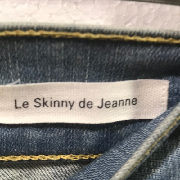 Frame Denim Le Skinny de Jeanne blue jeans - Picture 7 of 7